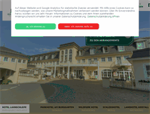 Tablet Screenshot of hotel-lahnschleife.de